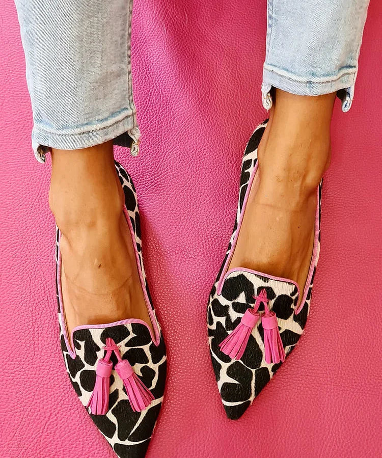 Nala - Classic Fringed Moccasins