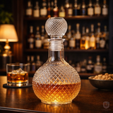 Whisky Decanter - Diamond Cut