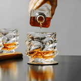 Japanese Crystal Whisky Glass Arashi