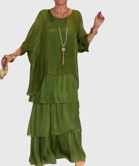 Patricia | Elegant Long and Flowing Dress