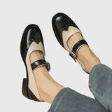 Marie | Leather Mary Janes