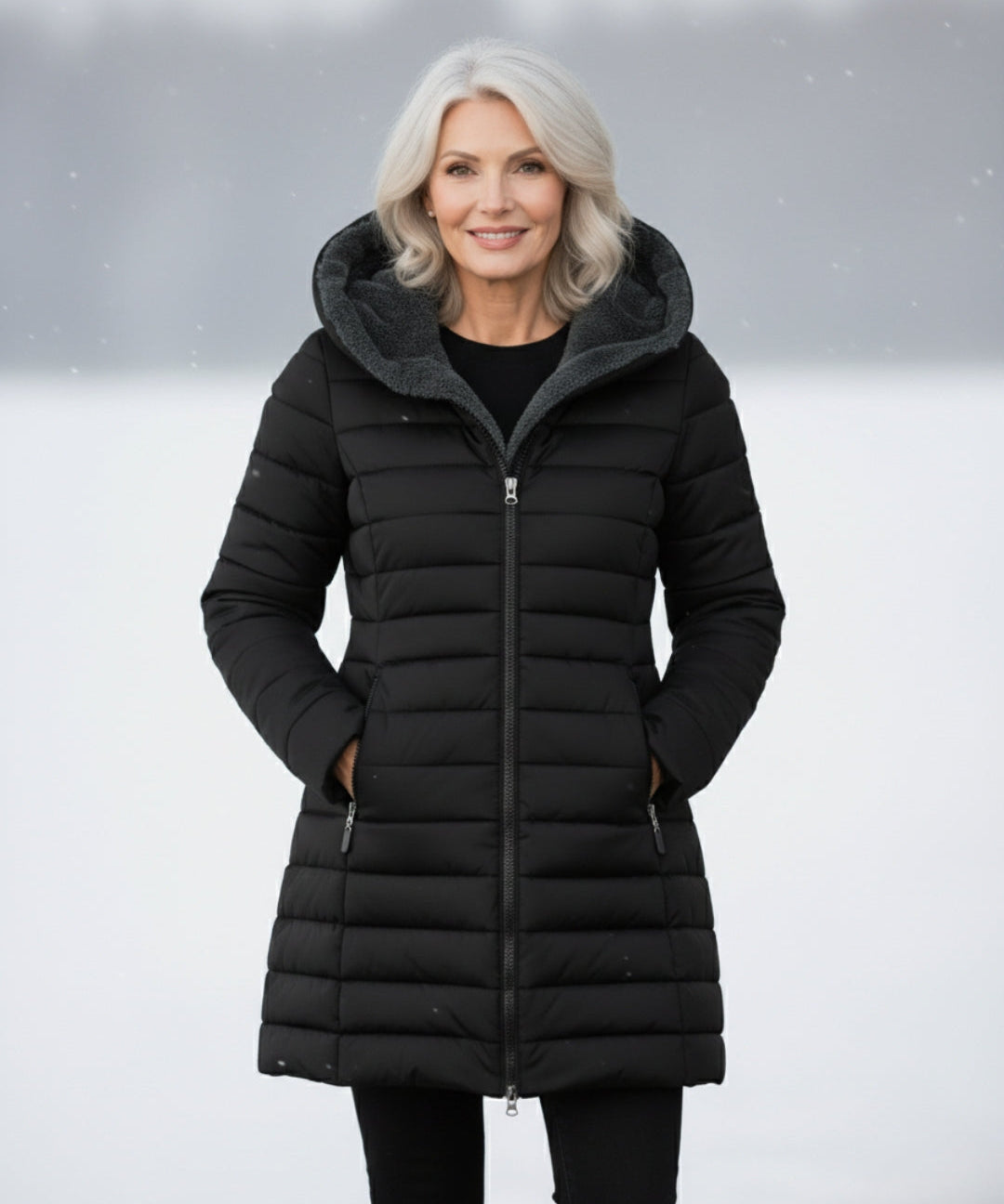 Harriet | Fleece Lined Puffer Coat