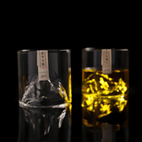 Japanese Crystal Whisky Glass Mount Fuji
