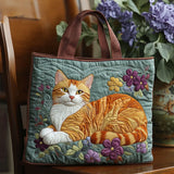 Handcrafted Bag - Brown Cat