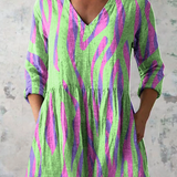 Sinéad | Long Blouse with V-Neck