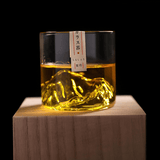 Japanese Crystal Whisky Glass Mount Fuji