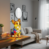 Happy Corgi Lamp