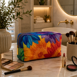 Padded Makeup Bag Summer Bloom