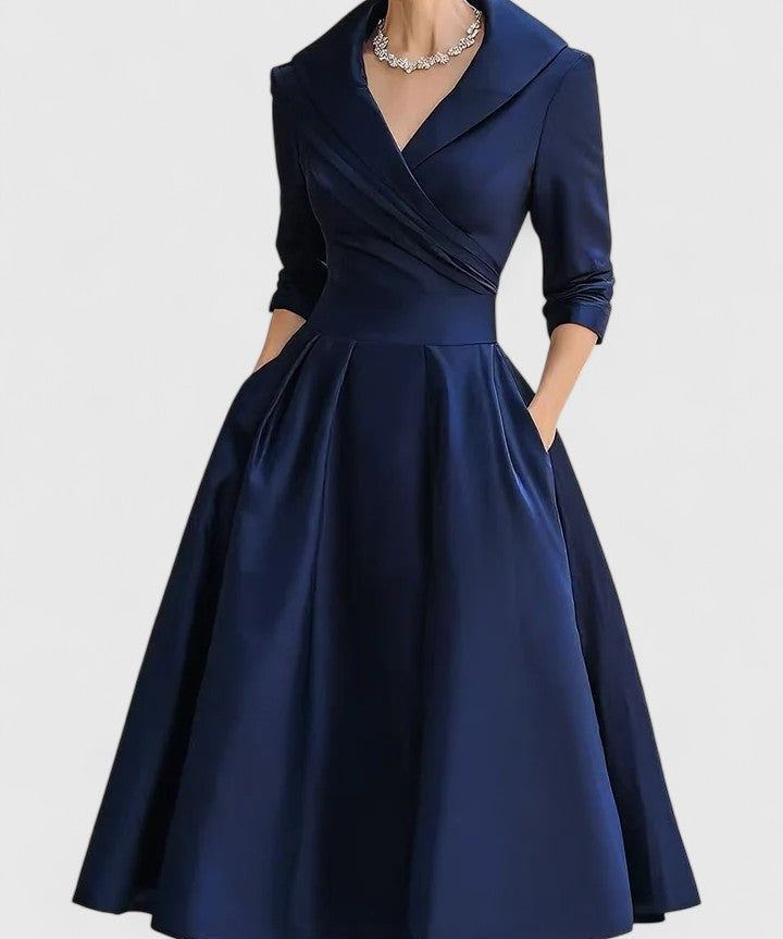 Yan | Elegant Midi Dress