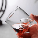 Japanese Crystal Whisky Glass Mount Fuji