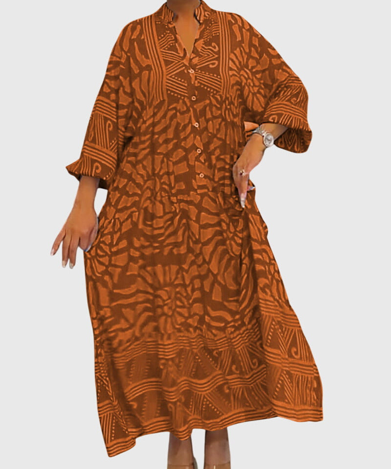Mckinley | Maxi Dress with Elegant Print