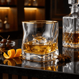 Hoshi Gold Japanese Whisky Glass in Crystal