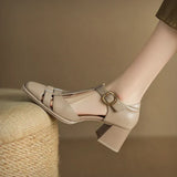 Éléonore | Square Toe Sandals