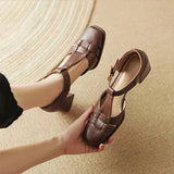 Éléonore | Square Toe Sandals