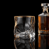 Hoshi Gold Japanese Whisky Glass in Crystal