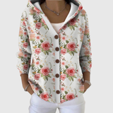 Maeve | Hooded Button-Up Cardigan