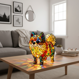 Radiant Pomeranian Lamp