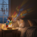 Elegant Owl Lamp