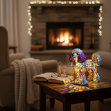 Crystal Flame Lamp