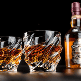Japanese Crystal Whisky Glass Nami