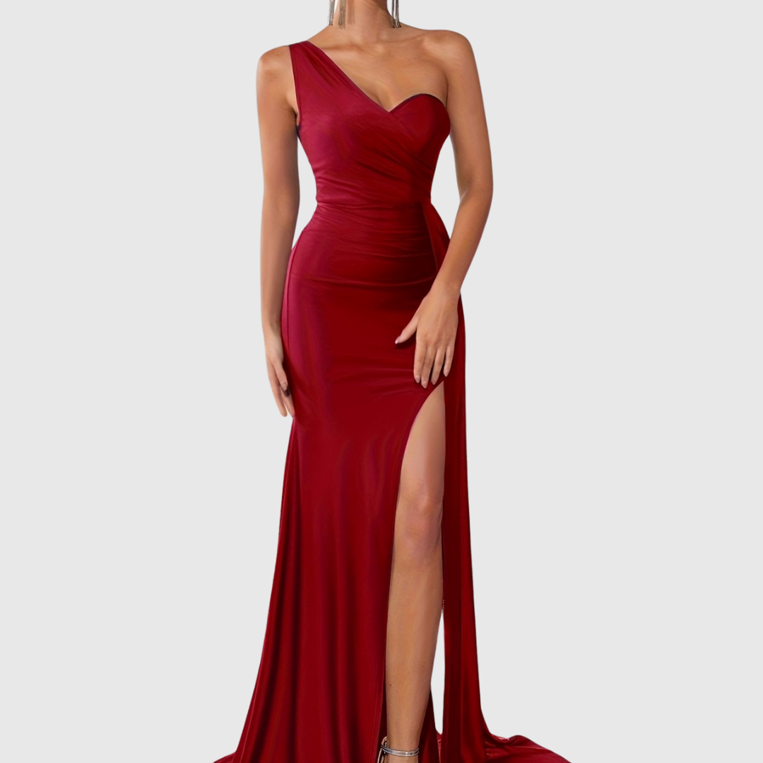 SELVYNA | ONE-SHOULDER MERMAID GOWN