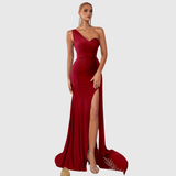SELVYNA | ONE-SHOULDER MERMAID GOWN