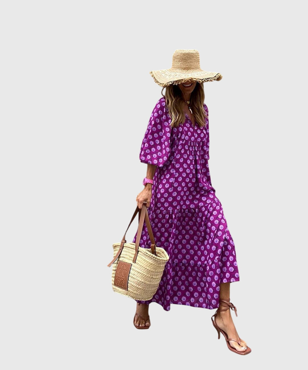 Françoise | Bohemian Maxi Dress