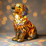 Radiant Golden Retriever Lamp