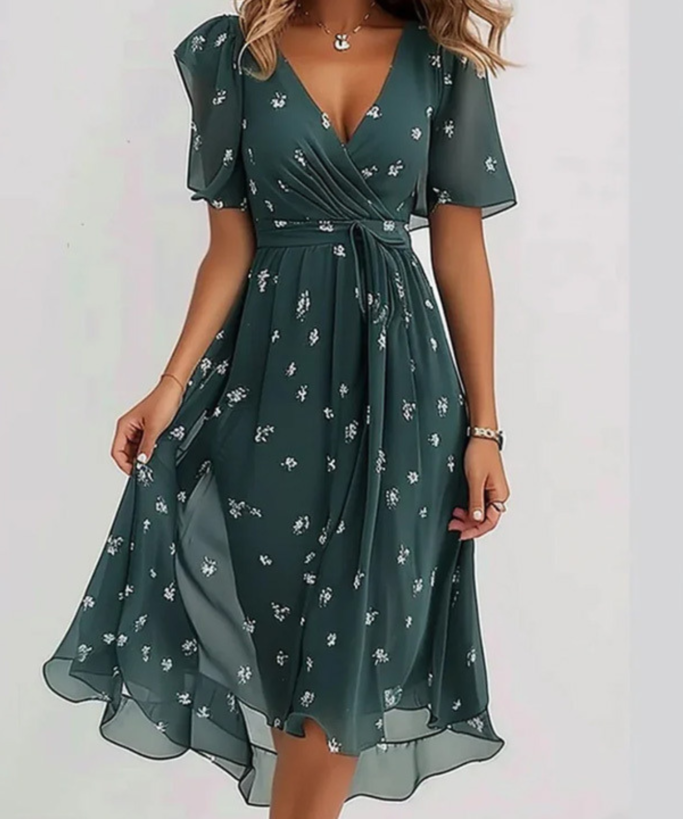 Matilda | Summer Dress with Tummy Cover