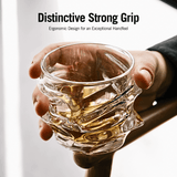 Japanese Crystal Whisky Glass Arashi