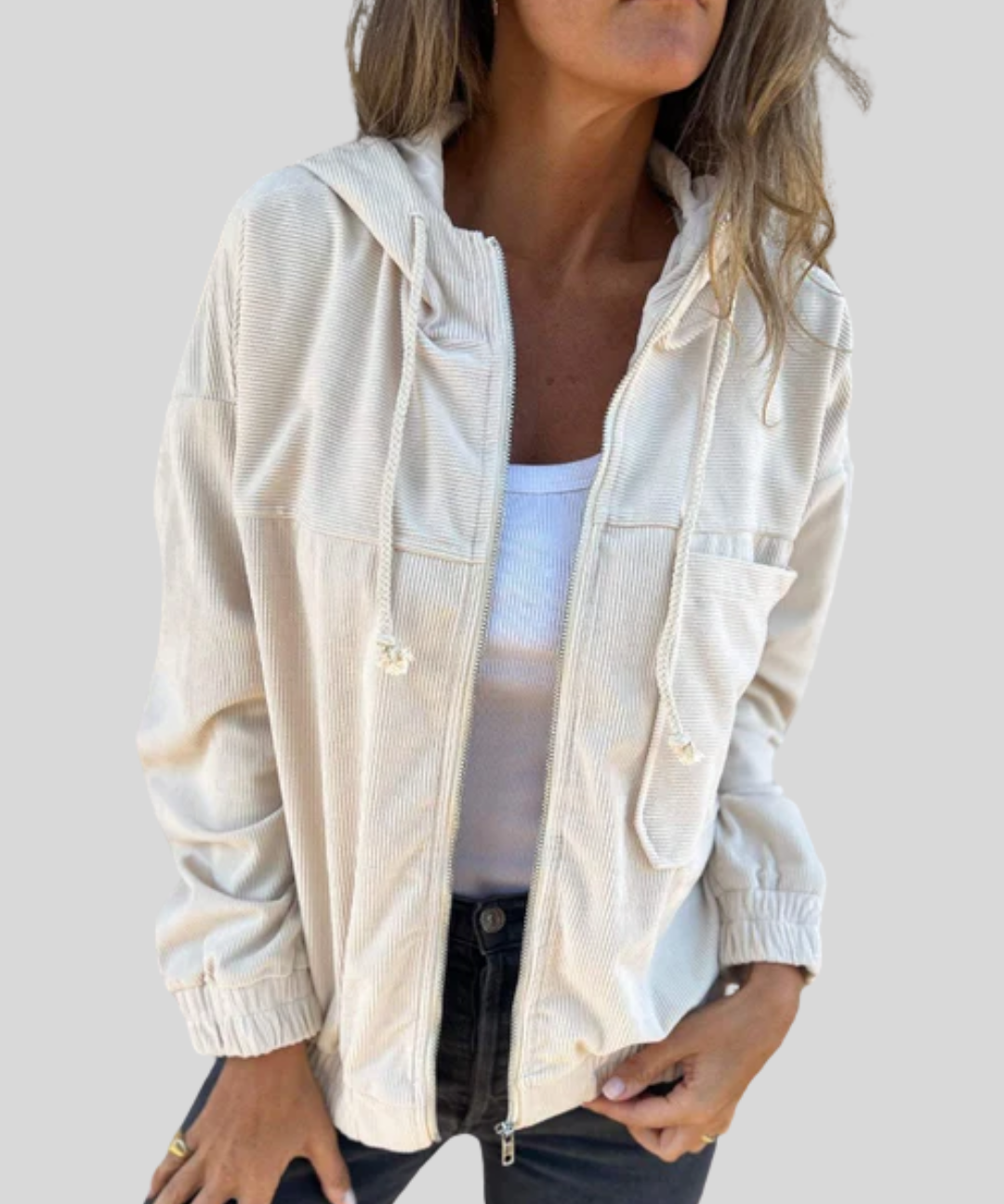 Delphine | Soft Zip-Up Gilet
