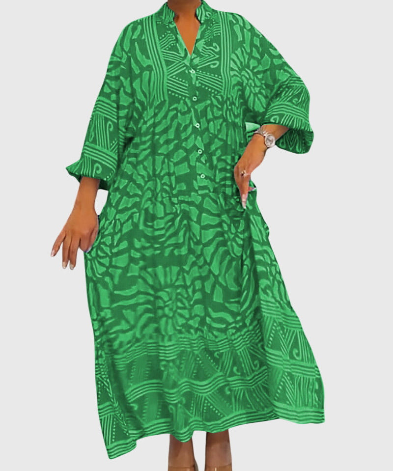 Mckinley | Maxi Dress with Elegant Print
