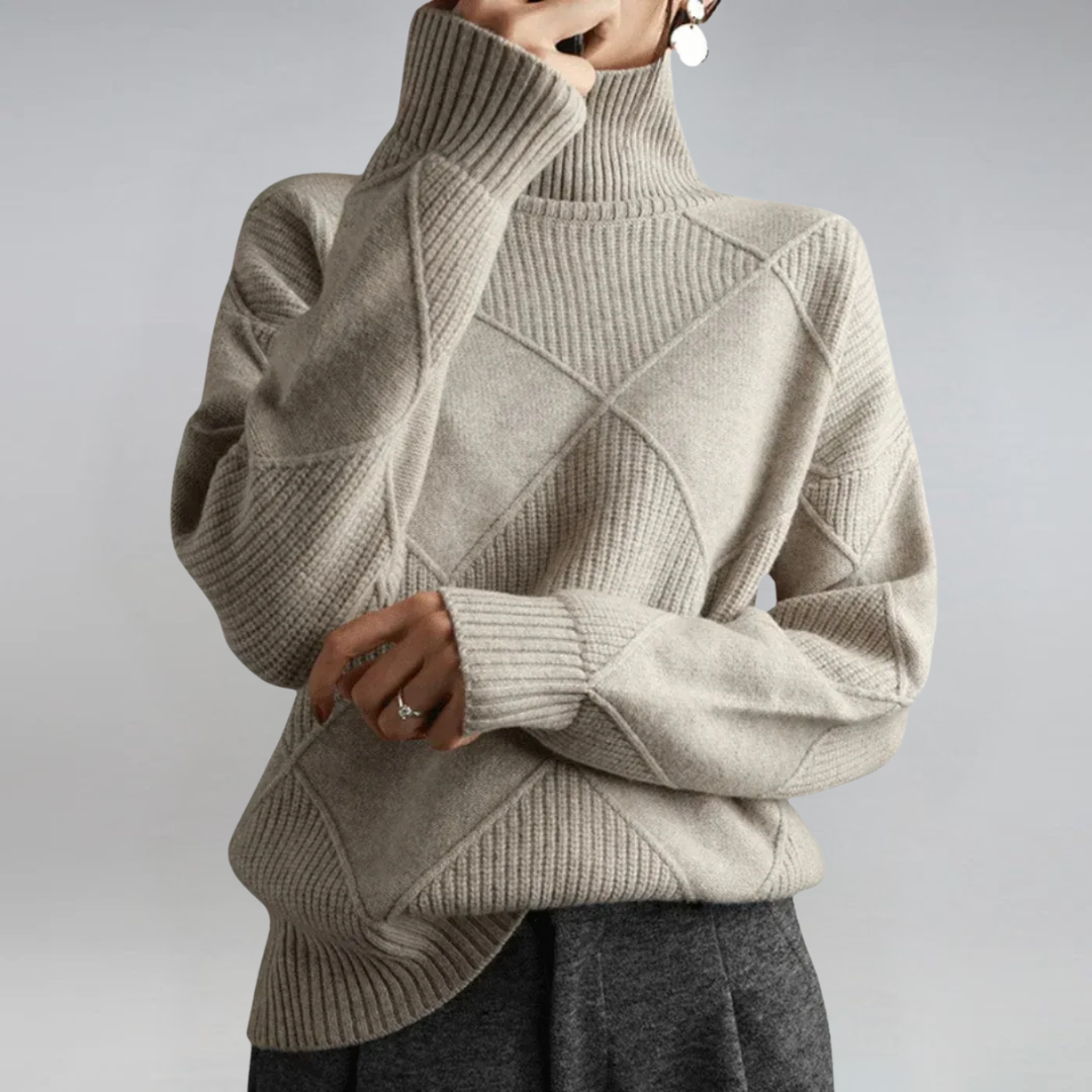 Anne | Luxe Roll Neck Jumper