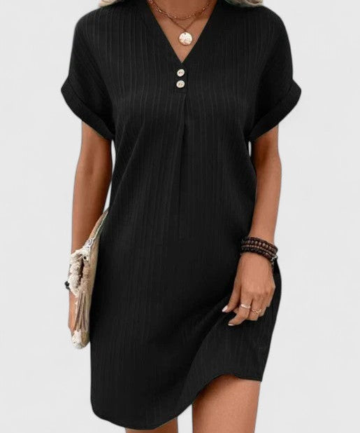 Jeanne | Draped Dress
