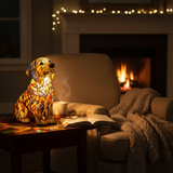 Radiant Golden Retriever Lamp