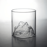 Japanese Crystal Whisky Glass Mount Fuji