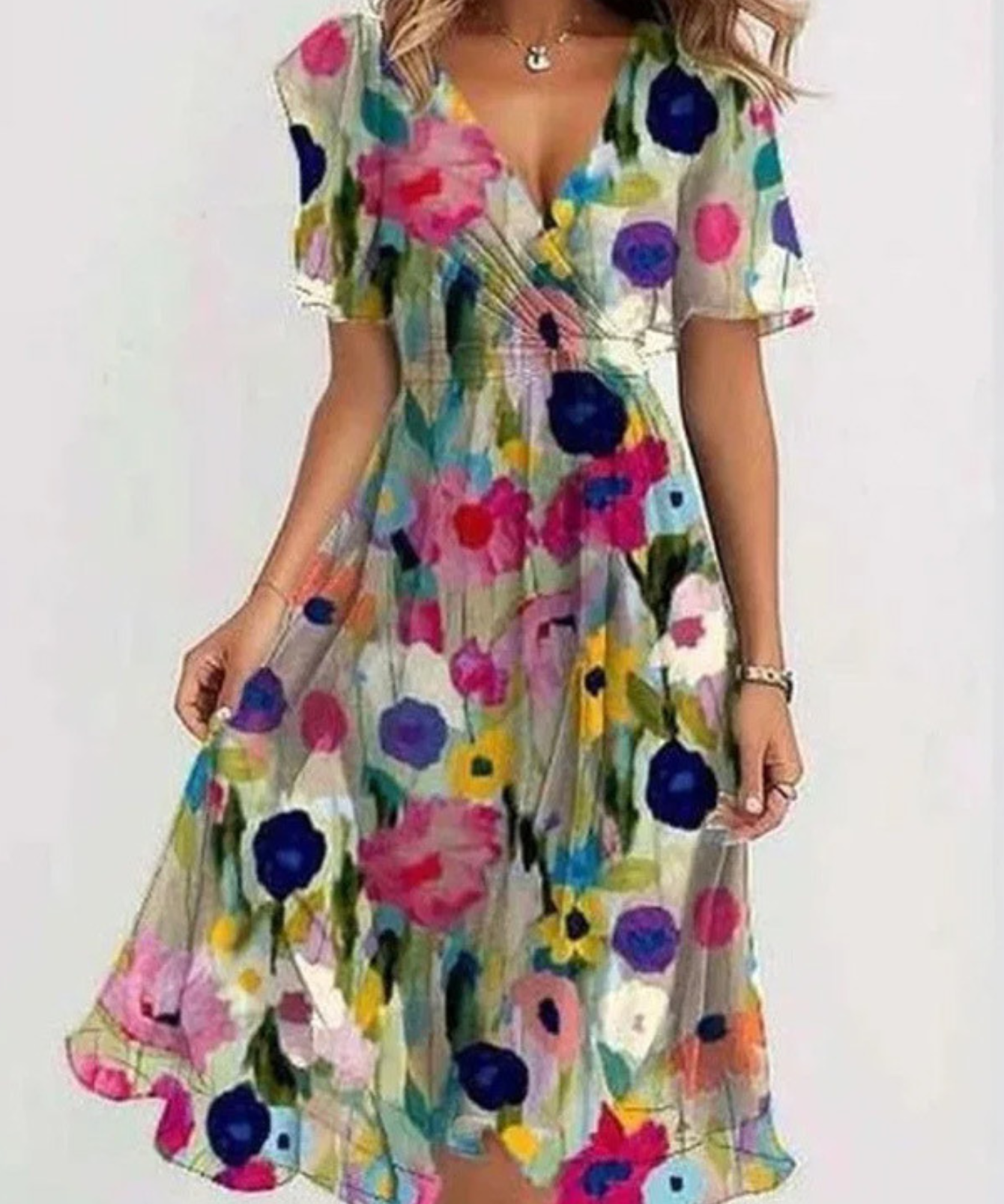 Matilda | Summer Dress with Tummy Cover