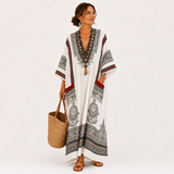 Caftan Clara White Ethnic