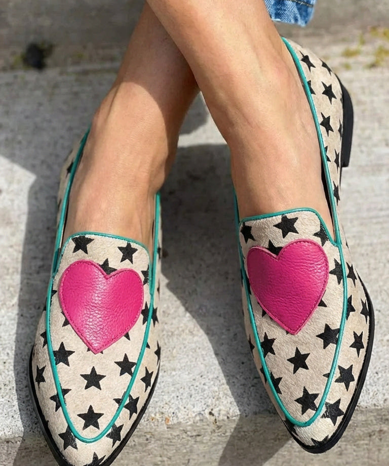 Marisol - Playful Heart Loafers