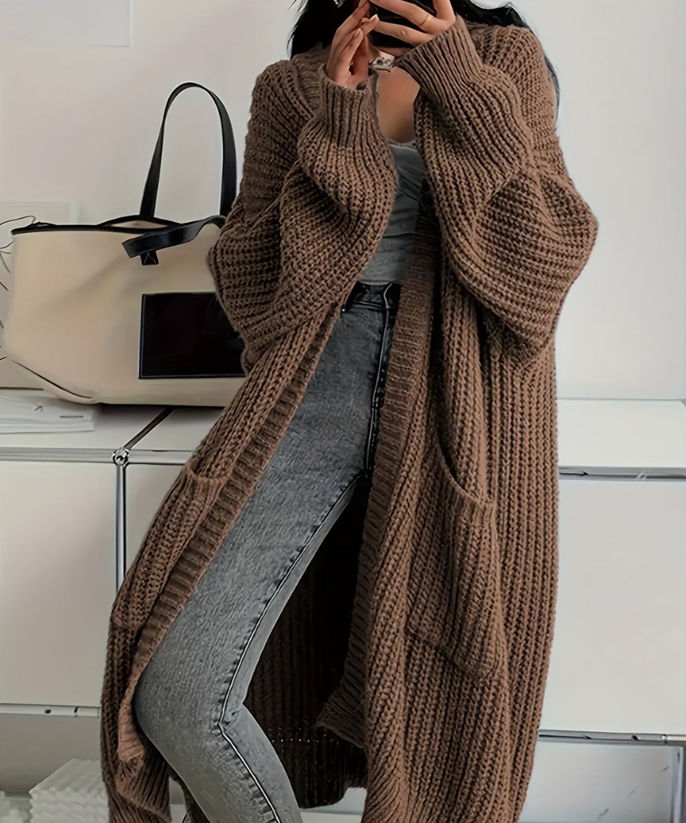 Alice | Longline Cardigan Confiance Douillette