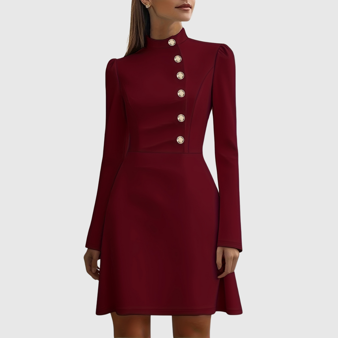 GLOE | FRENCH-STYLE SLIM-FIT DRESS