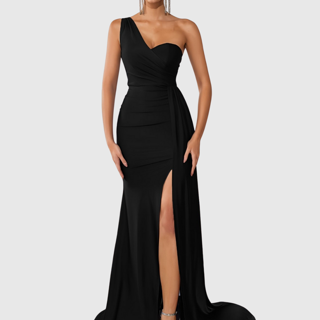 SELVYNA | ONE-SHOULDER MERMAID GOWN