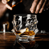 Japanese Crystal Whisky Glass Arashi