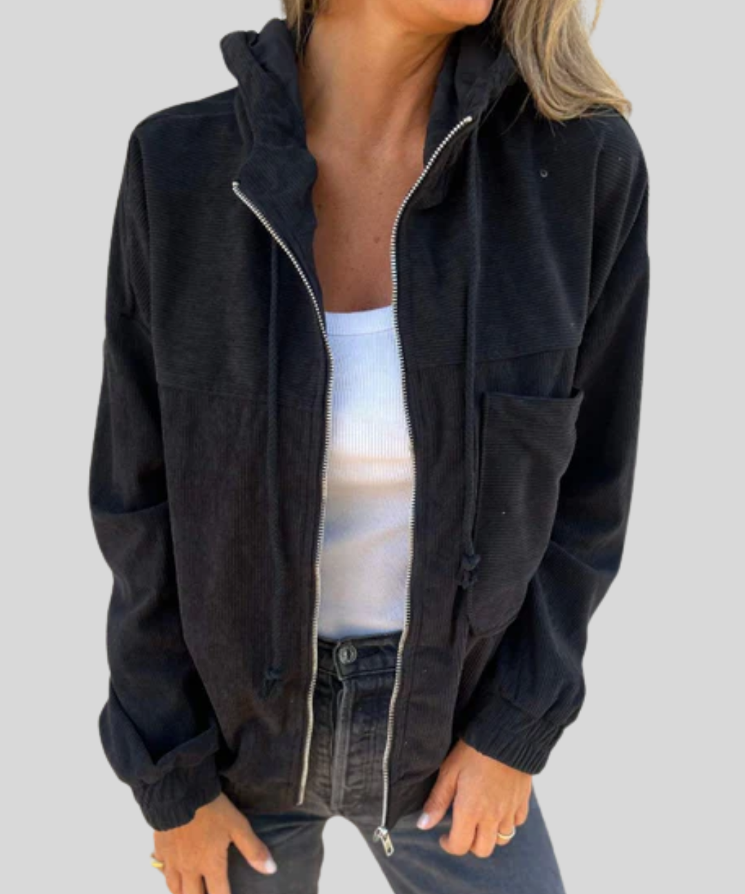Delphine | Soft Zip-Up Gilet