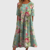CLARA | RELAXED MIDI DRESS