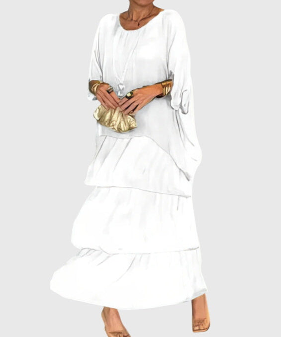 Patricia | Elegant Long and Flowing Dress