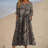 Thais - Chic and Comfortable Long Fluid Dress