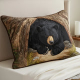 Padded Cushion Cover - Bear Refuge