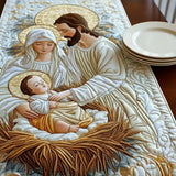 Quilted Table Runner - Bethlehem Shine