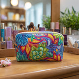 Quilted Makeup Bag Bloom and Vine